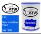 Preview: Fiat, New Vivid Blue Pearl, 208 / RSL: 500ml Lackdose, von ATW Autoteile West.